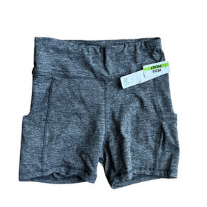 Nicole Miller Sport Gray Activewear Shorts NEW Medium